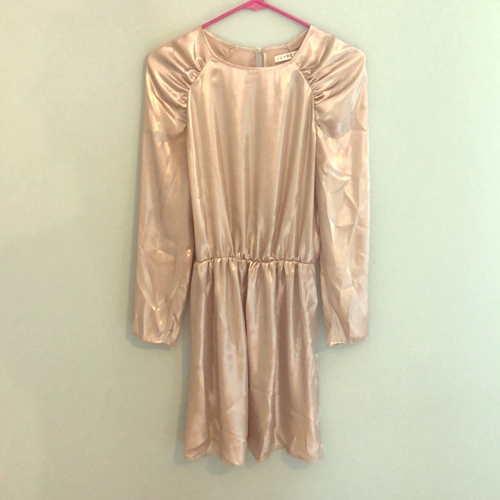 Metallic dress